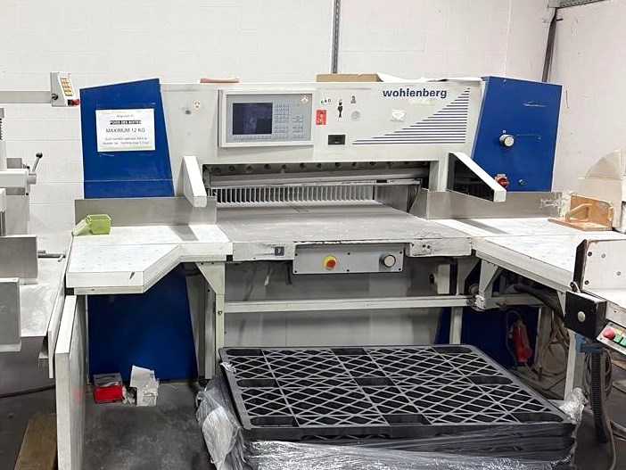 Used Wohlenberg 115 CutTec Guillotine Year 1996 PressCity