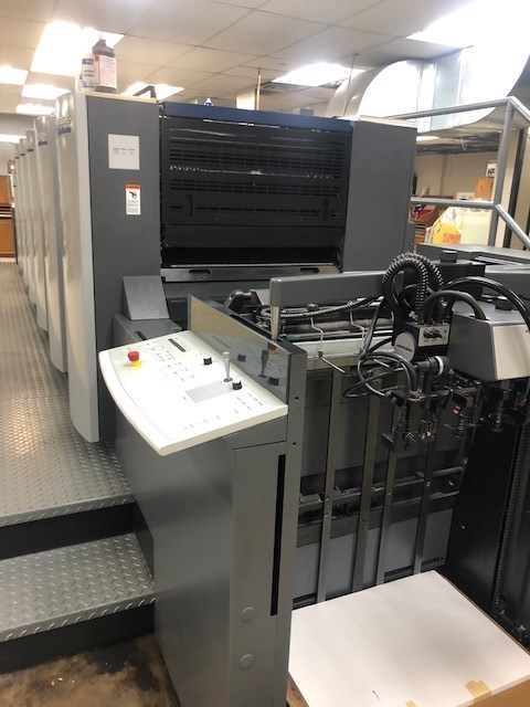 Color Used Heidelberg Sx L Year Presscity