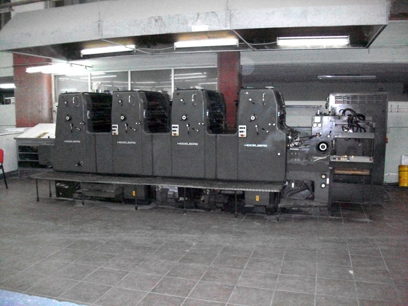 4 Color Used Heidelberg MOVS Year 1987 PressCity