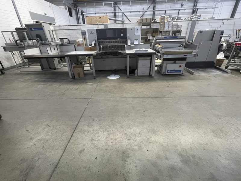 Used Polar 115 N PLUS Cutting Line Year 2015 PressCity