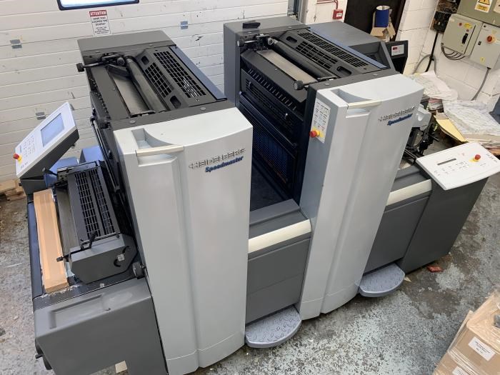 2 Color Used Heidelberg Speedmaster SX 52 2P Year 2012 PressCity