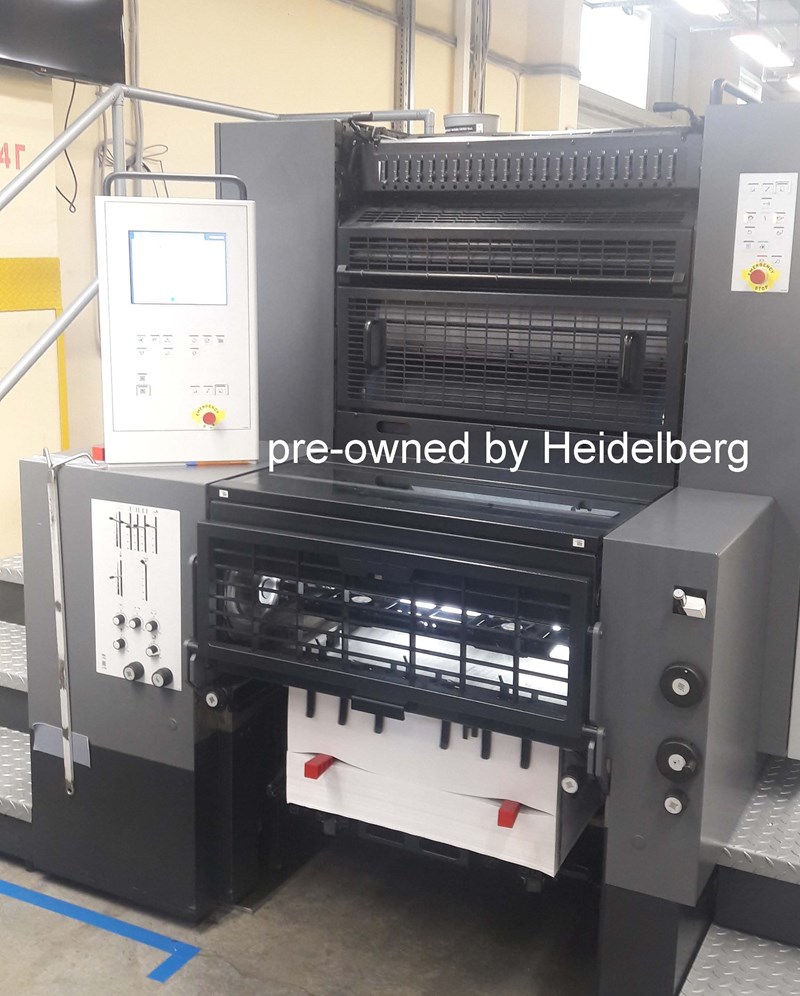 Color Used Heidelberg Speedmaster Sx P Year Presscity