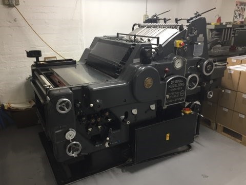 Color Used Heidelberg Kors Offset Press X Cm Year Presscity