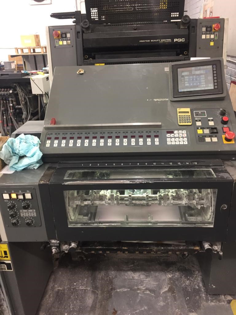 Color Used Komori Lithrone L B Year Presscity