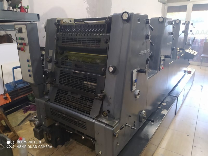 4 Color Used Heidelberg GTO 52 4 Year 1999 PressCity