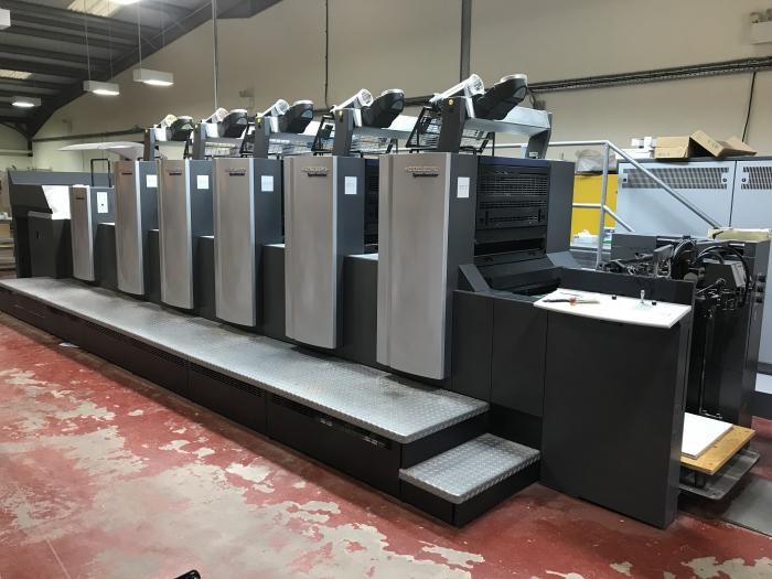 5 Color Used HEIDELBERG SPEEDMASTER SX 74 5 L Year 2014 PressCity