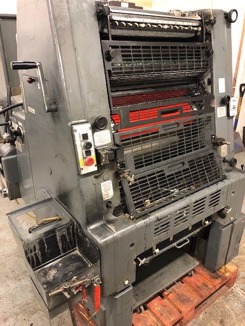 Heidelberg gto 52 single color press