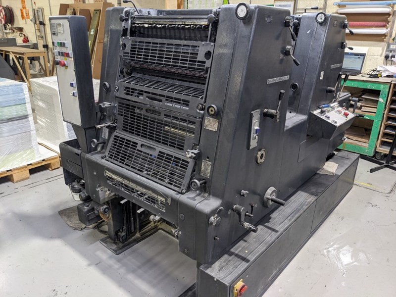 Color Used Heidelberg Gto Zp Two Colour Offset Press Year