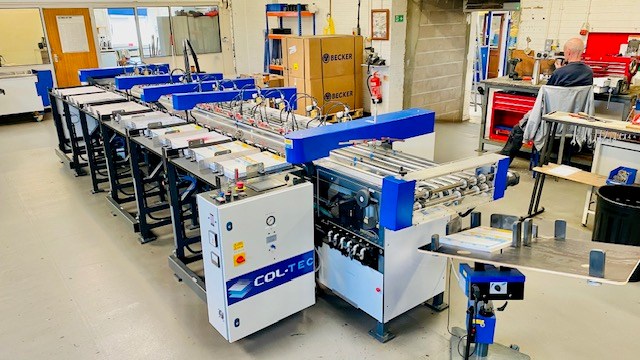 Used COLTEC 6/12 Station B2/A3 Duplex Collator year 2022 | PressCity
