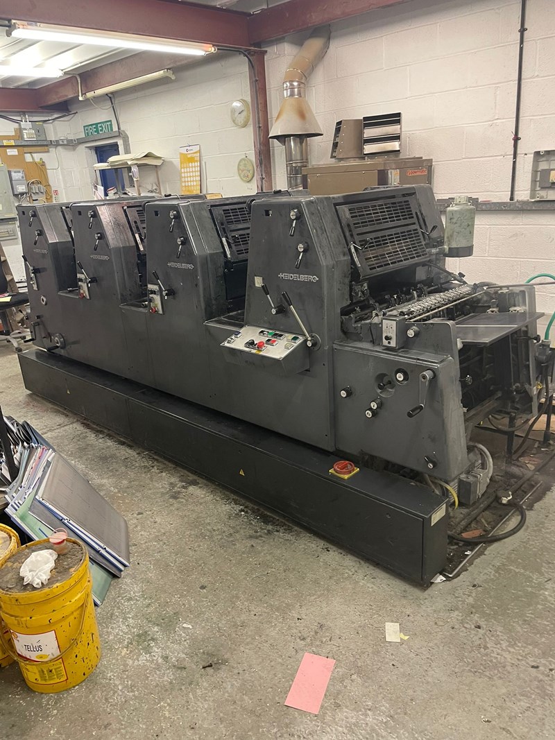 4 color Used Heidelberg GTO 52 year 1997 | PressCity