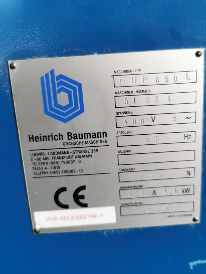 Baumann NUP 650 L
