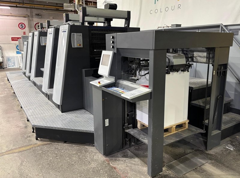 Inpress Control 4 color Used HEIDELBERG XL 75-4-P+L year 2014 | PressCity