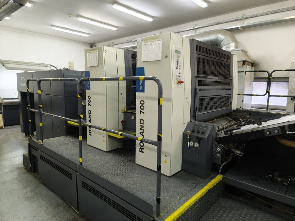 Man Roland Speedmaster Manroland 702 3B P HI Print | Itec Graphic Machinery Ltd