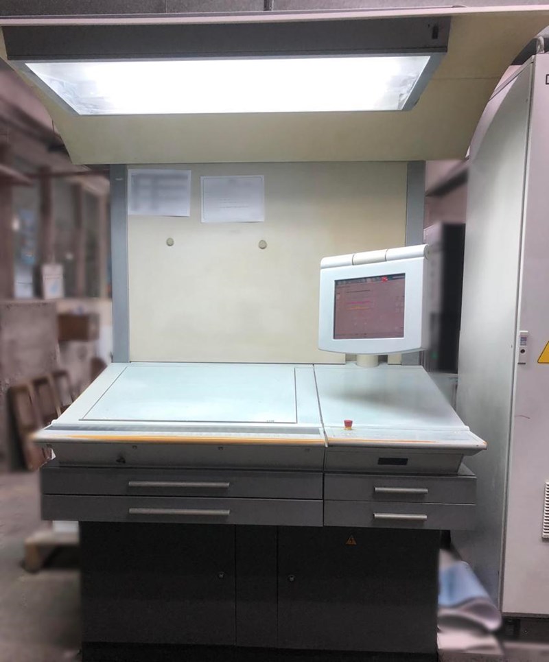 4 color Used Heidelberg CD 74 4 L X 2004 C Format year 2004 with UV