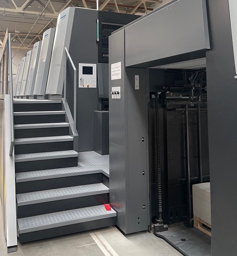 6 color Used Heidelberg SM XL 162 6 LX year 2021 PressCity