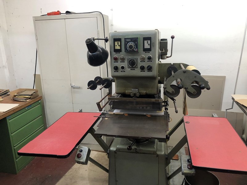 Baier 49/25 hot foil stamping machine
