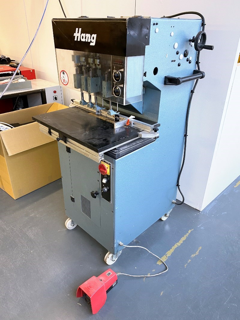 Used Hang 11430 paper drilling machine year 1997 PressCity