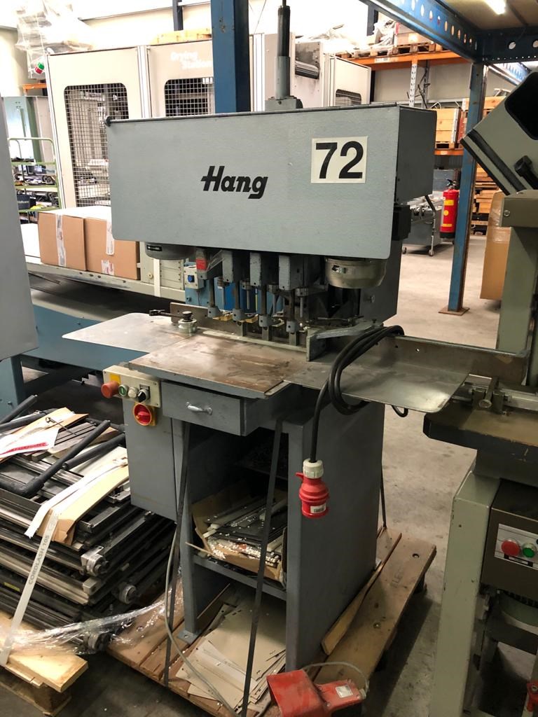 Used Hang 13604 paper drilling machine year 1995 PressCity