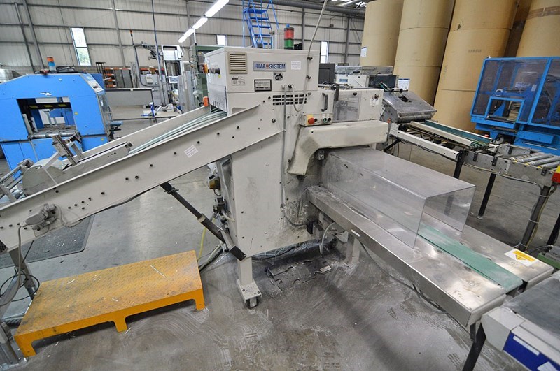 Used Kolbus KM 411.B Perfect Binding Line Year 2005 | PressCity