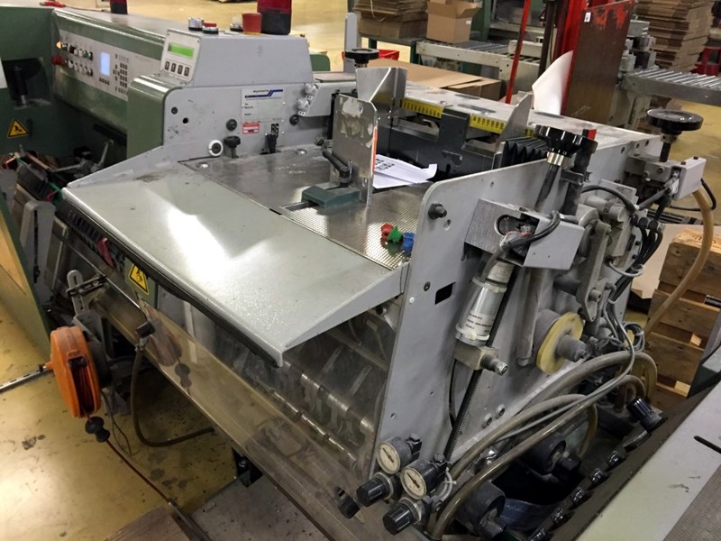 Used Müller Martini Prima Amrys saddle stitcher year 2000 | PressCity