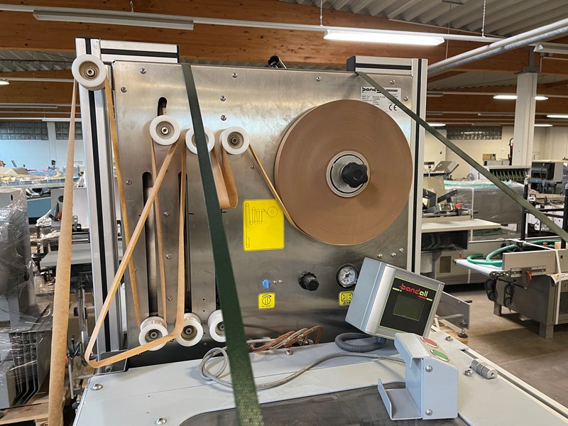 Used Popp Maschinenbau Strapping bundle machine year 2015 PressCity