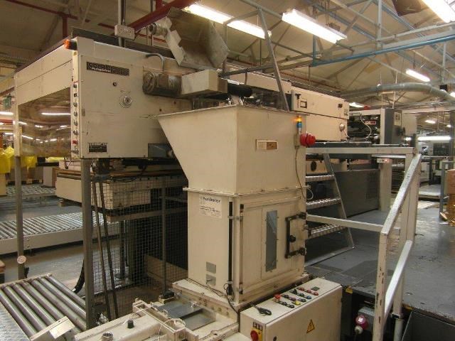 Bobst 126BMA Automatic hot foil stamping platen