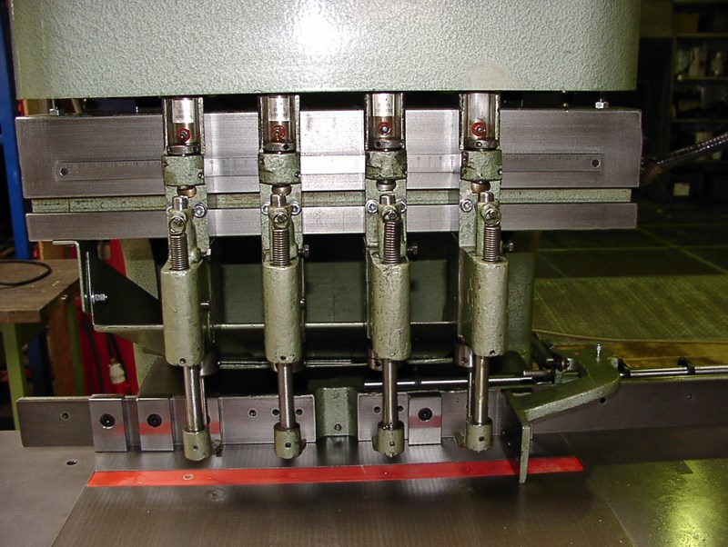 Used Hang 106 TK 4 four heads paper drill machine year 1990 PressCity