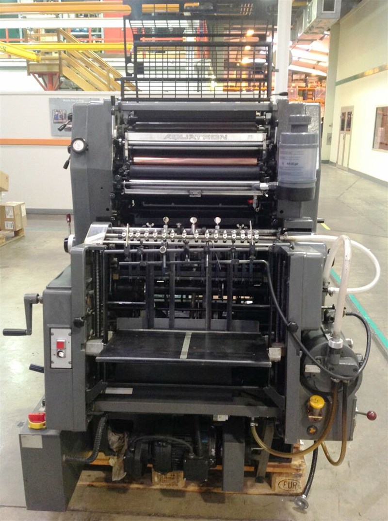 Heidelberg gto 52 single color