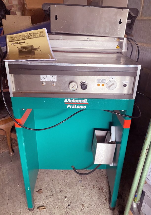 Used SCHMEDT PRA-LOMO PRO Book Rounding Machine year 2012 | PressCity