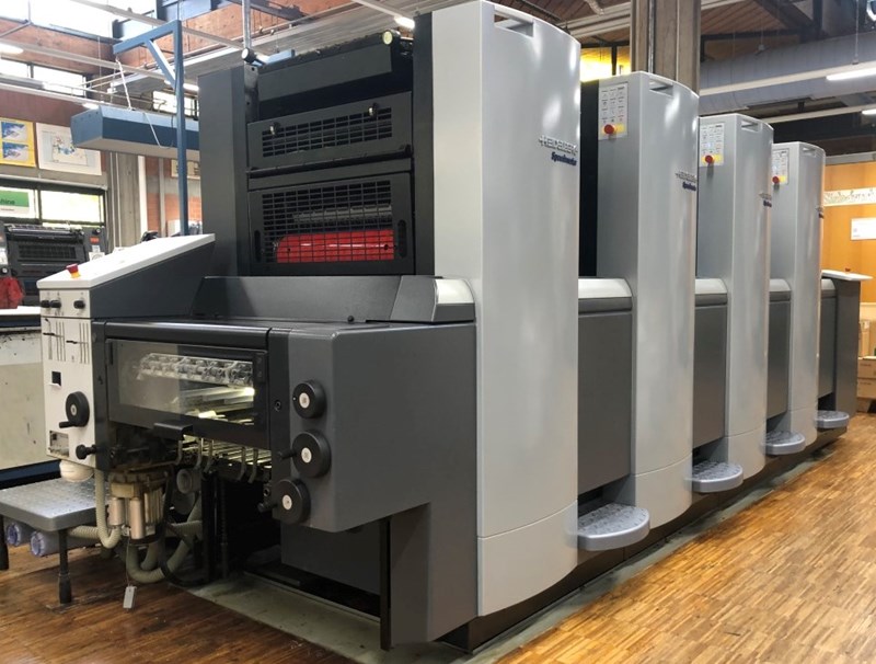 4 color Used Heidelberg Speedmaster 52 4 year 2012 PressCity