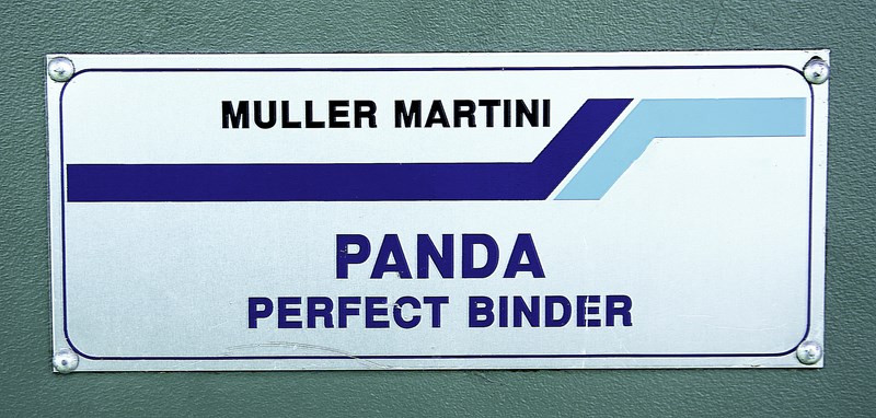 Muller Martini Panda Binder