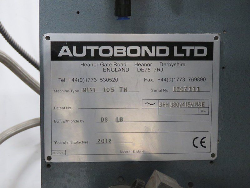 Used Autobond Mini THS MINI 105 year 2012 | PressCity