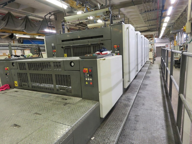 6 color Used Komori Lithrone LS 640+6 CX year 2008 with UV | PressCity