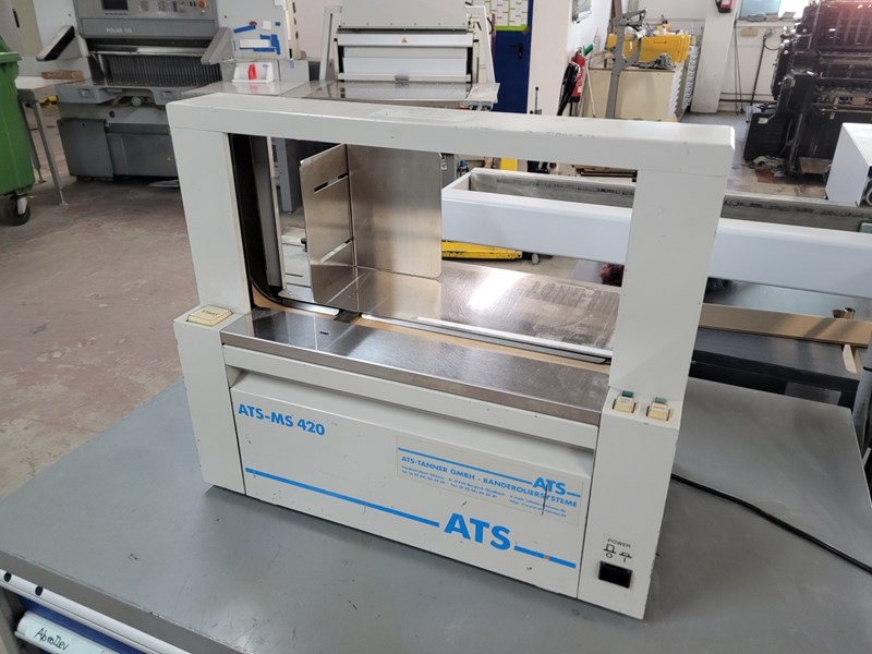 Used ATS-Tanner Binding System MS-420 | PressCity