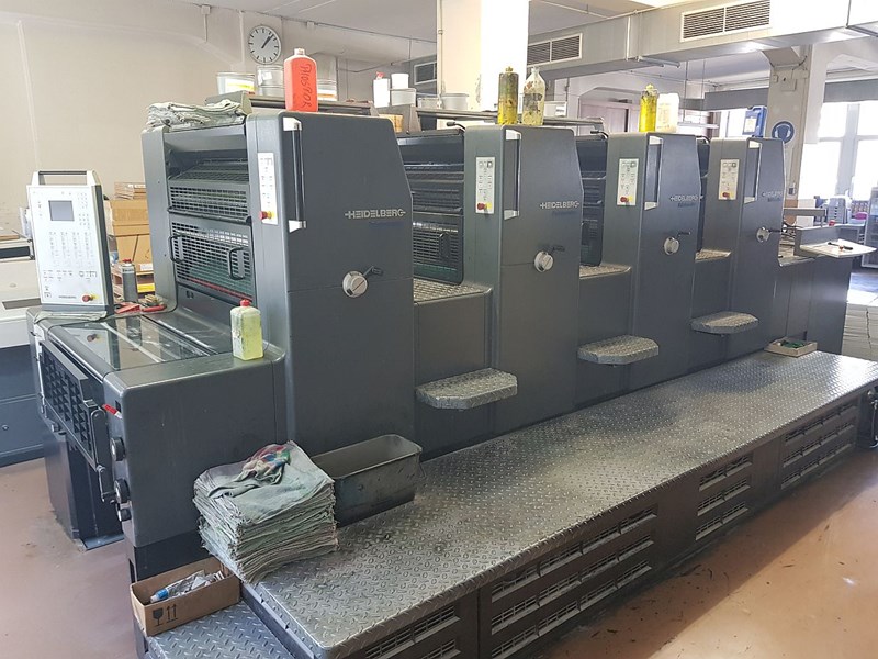 4 color Used Heidelberg Printmaster PM 74-4 P | PressCity