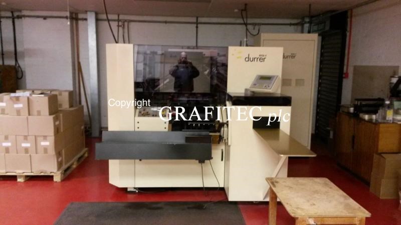 Durrer Ruler Usado DURRER REGA 4 FULLY AUTOMATIC INDEXING MACHINE year 2000 | PressCity