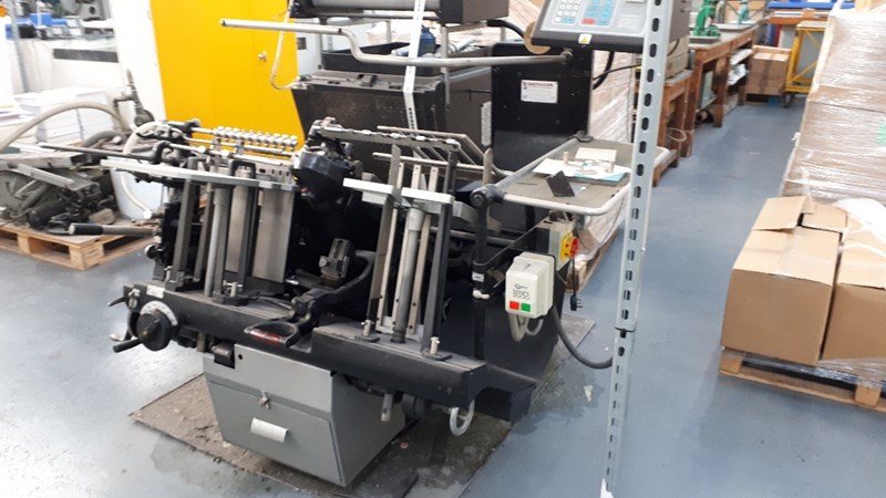 HEIDELBERG GTS PLATEN With B & H Hot Foiling Attachment 