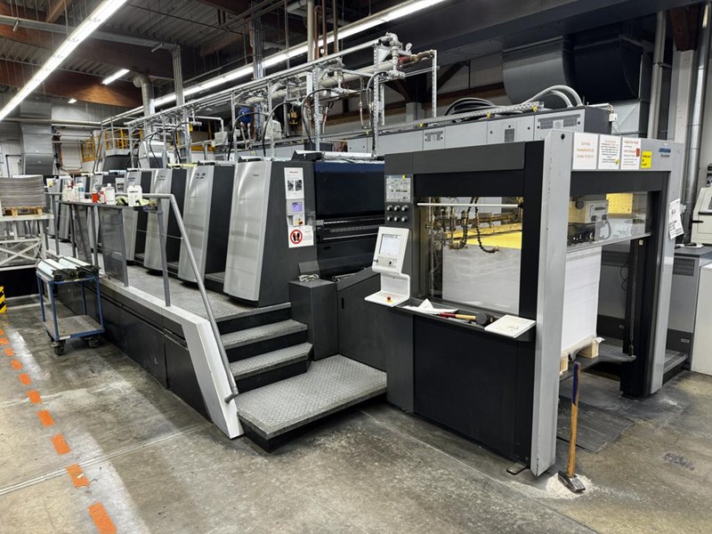 Inpress Control 8 color Used Heidelberg XL 106-8P LED UV year 2017 with UV | PressCity