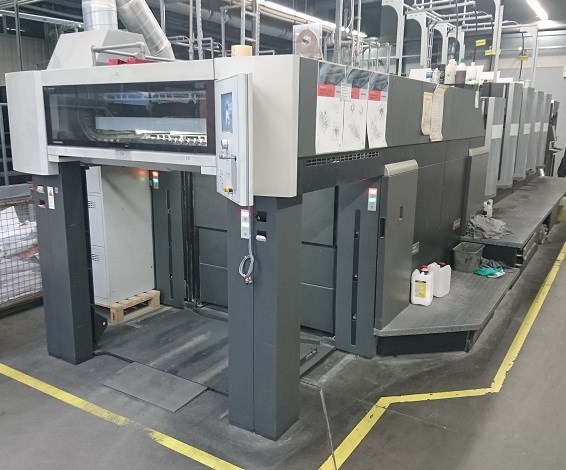 Inpress Control 4 color Used Speedmaster CX 102-4 + LX with Inpress Control year 2014 ...