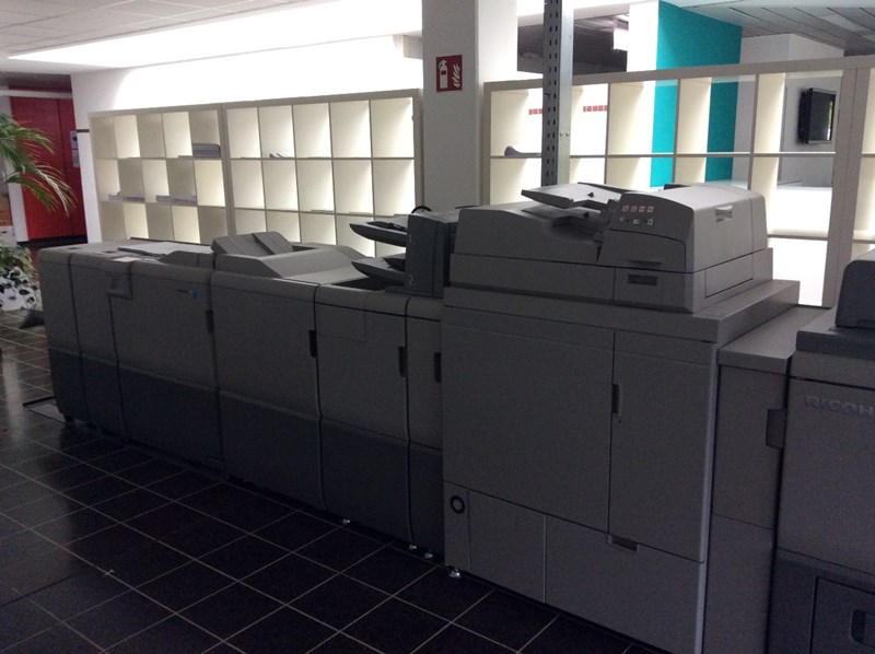 Used RICOH PRO C7100 SX Booklet maker year 2015 PressCity