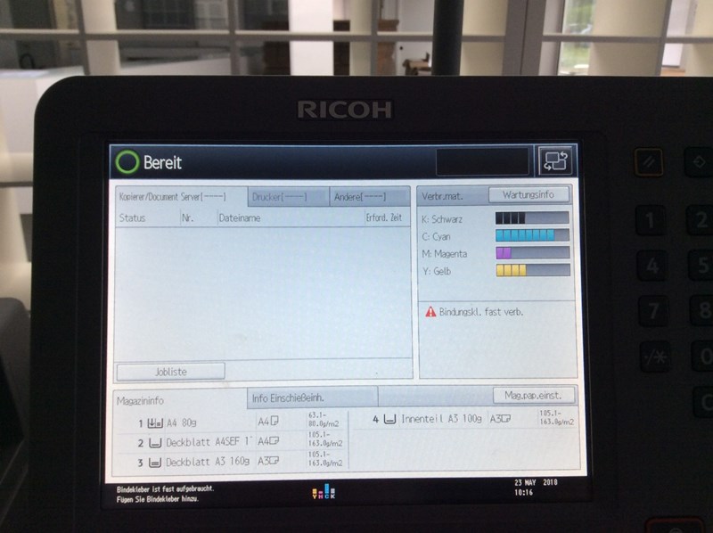 Used RICOH PRO C7100 SX Booklet maker year 2015 | PressCity