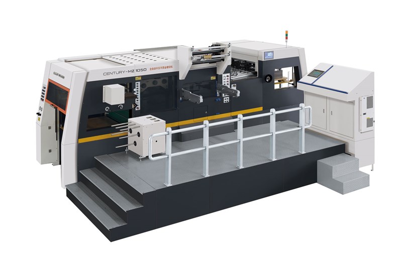 Century MZ1050J Automatic foil stamper and Diecutter