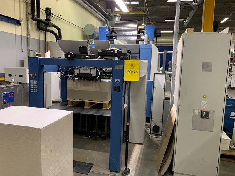 Used DGM Cold Foil Application System year 2014 PressCity