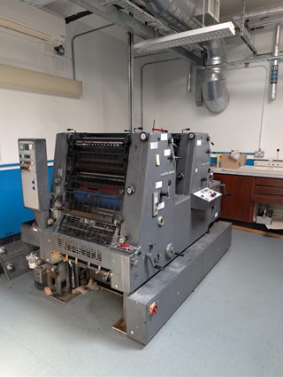 2 color Used Heidelberg GTO 52 ZP+ year 1985 | PressCity