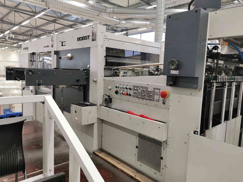 Bobst SP 102 E Automatic Die Cutter