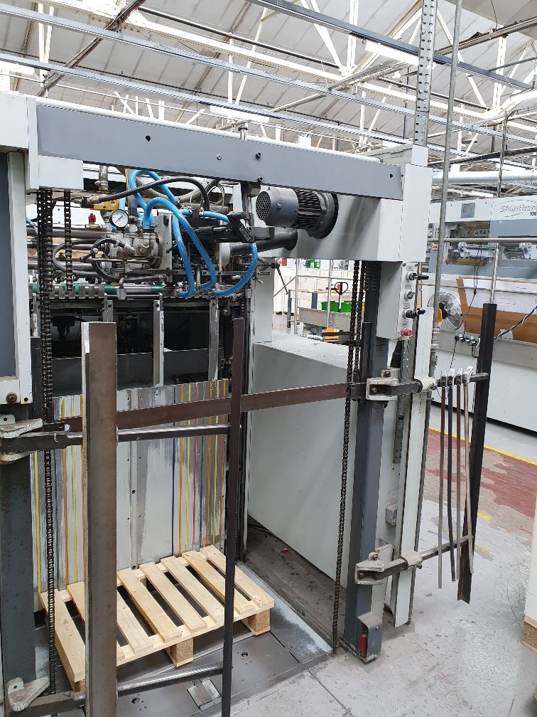 Used Bobst SP 102E Automatic Die Cutter year 1987 PressCity