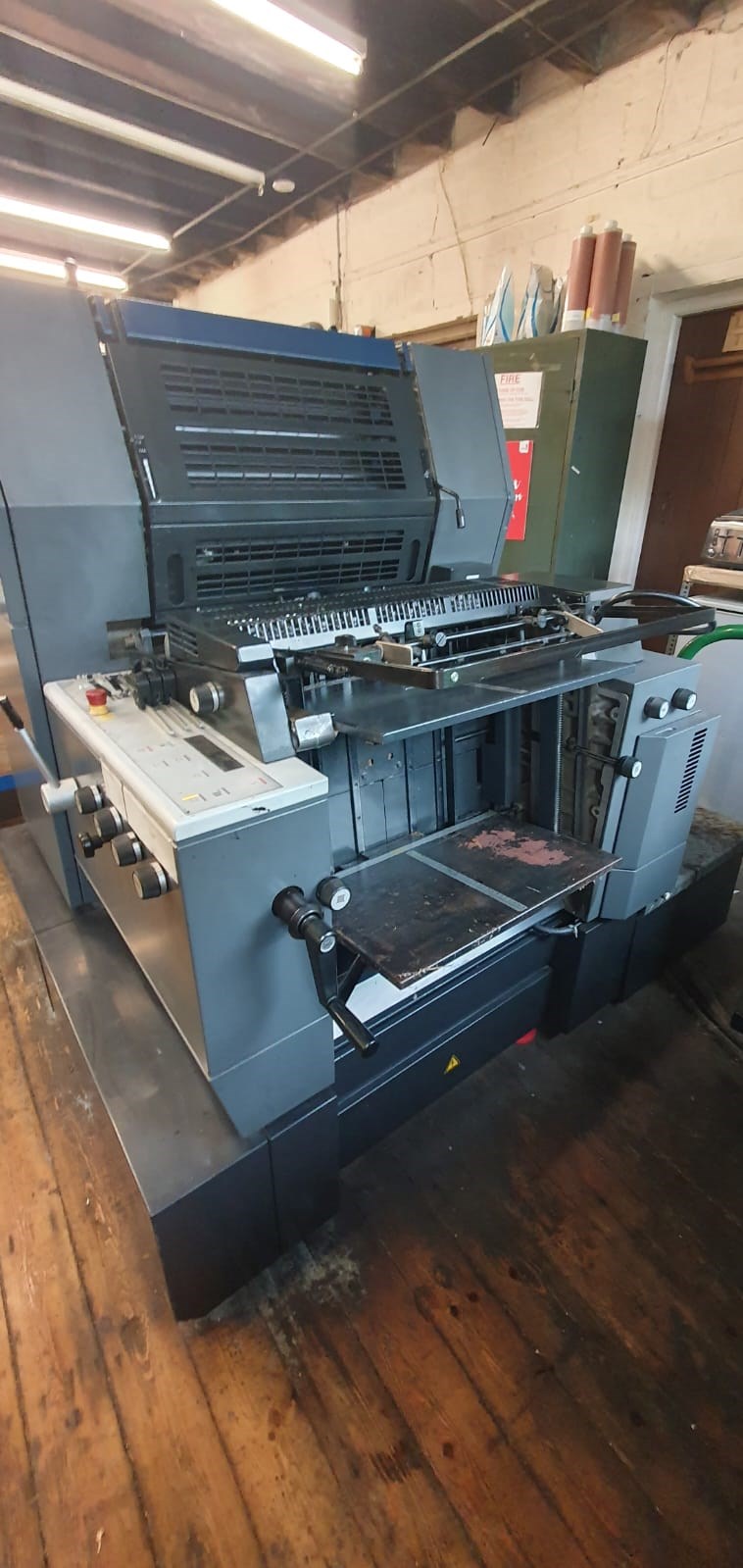 1 color Gebraucht Heidelberg Printmaster GTO 52 + Numbering ...