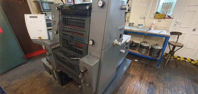 Heidelberg Printmaster GTO 52 + Numbering & Perforating | Care Graphic ...