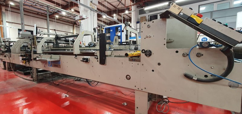 Utilisé Jagenberg/Heidelberg Diana 90 - 2 Straight line Crashlock Gluer ...