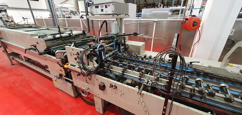 Utilisé Jagenberg/Heidelberg Diana 90 - 2 Straight line Crashlock Gluer ...